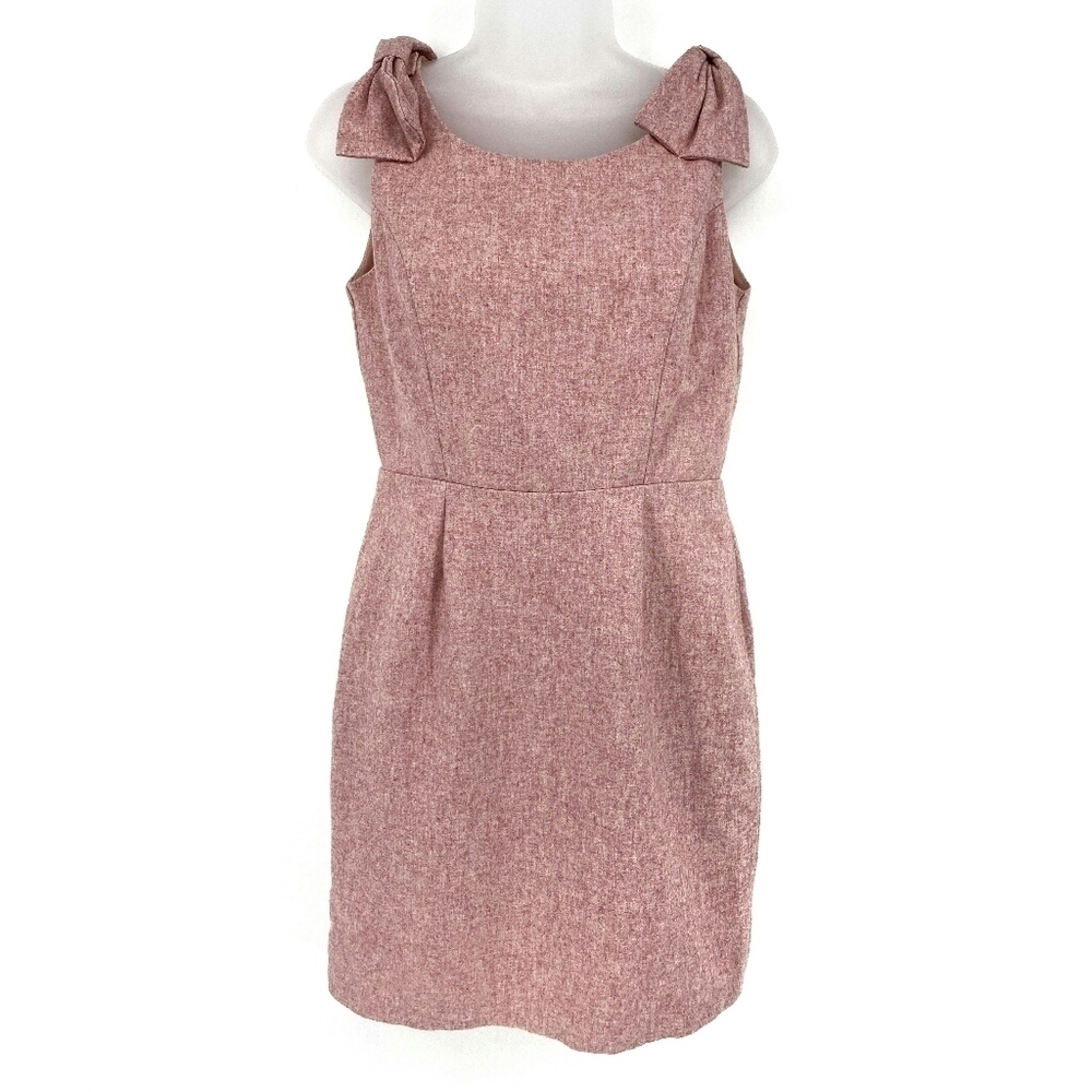 Monteau Sleeveless Pink Dress Bows on Shoulders‎